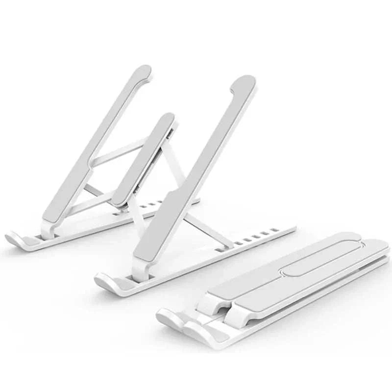 Foldable Portable Laptop Stand - Cooling Bracket Riser for MacBook Pro and Other Notebooks