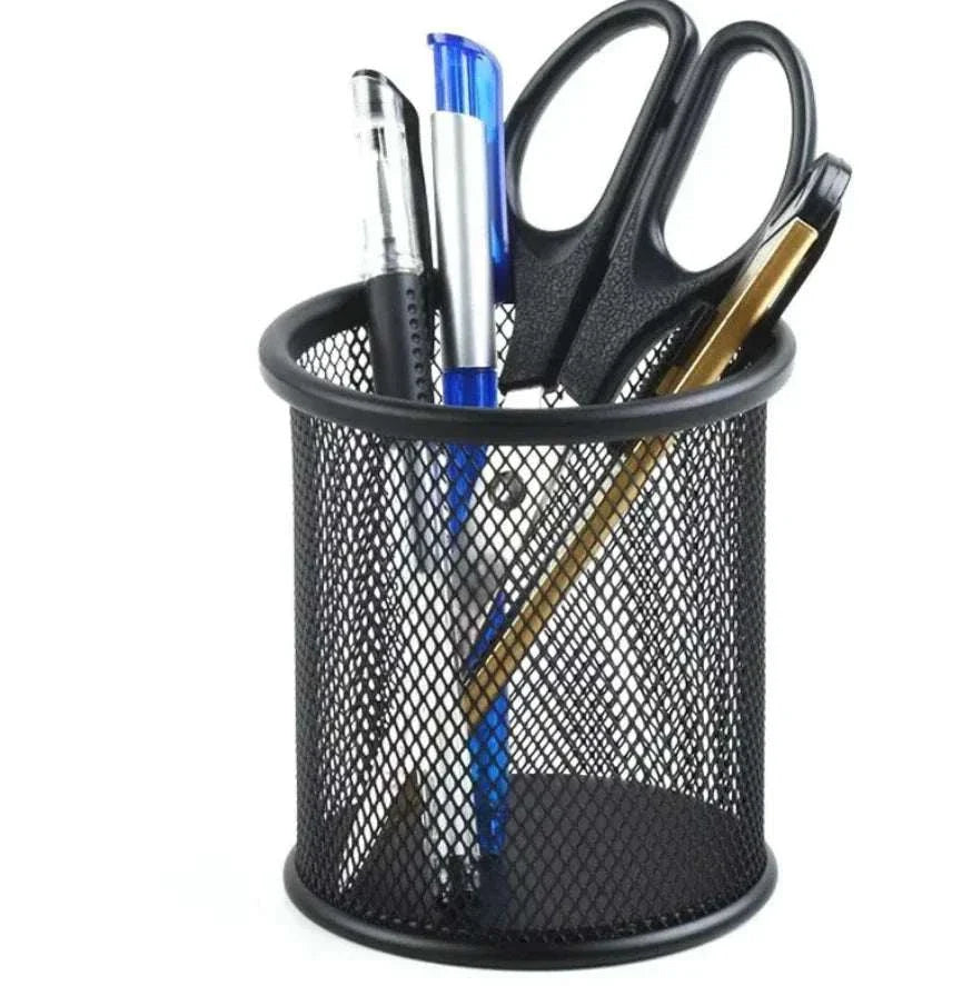 Metal Mesh Pen Holder