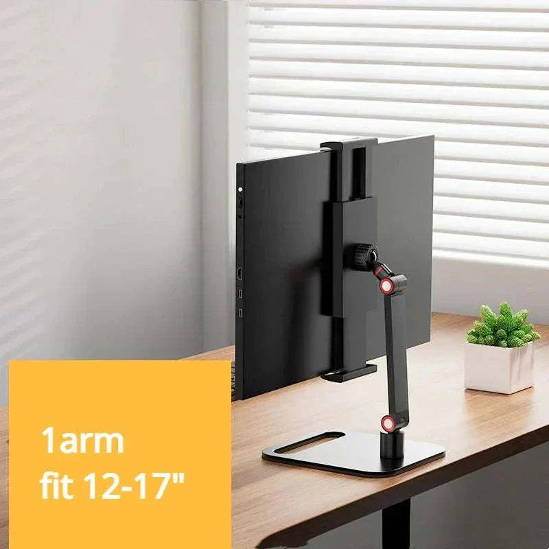 Portable Monitor Desk Holder: 16-inch