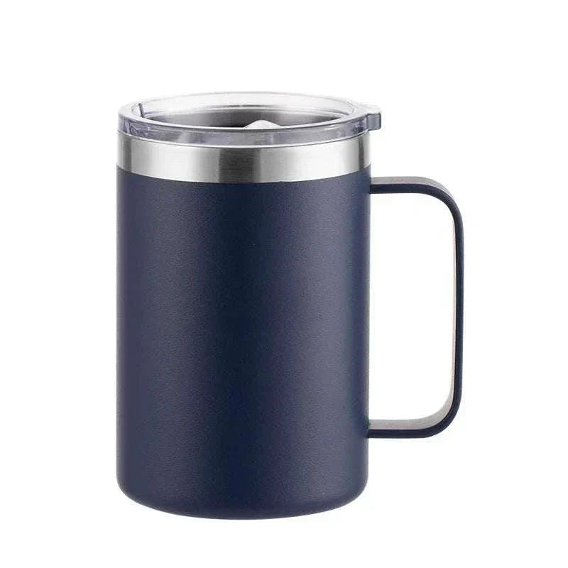 New Double Wall Stainless Steel Coffee Mug 12oz 16oz Tea Cups 350ml 450ml Insulated Thermos Vacuum Mugs