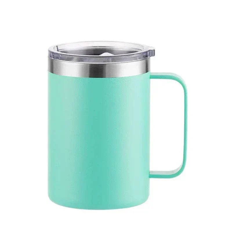 New Double Wall Stainless Steel Coffee Mug 12oz 16oz Tea Cups 350ml 450ml Insulated Thermos Vacuum Mugs