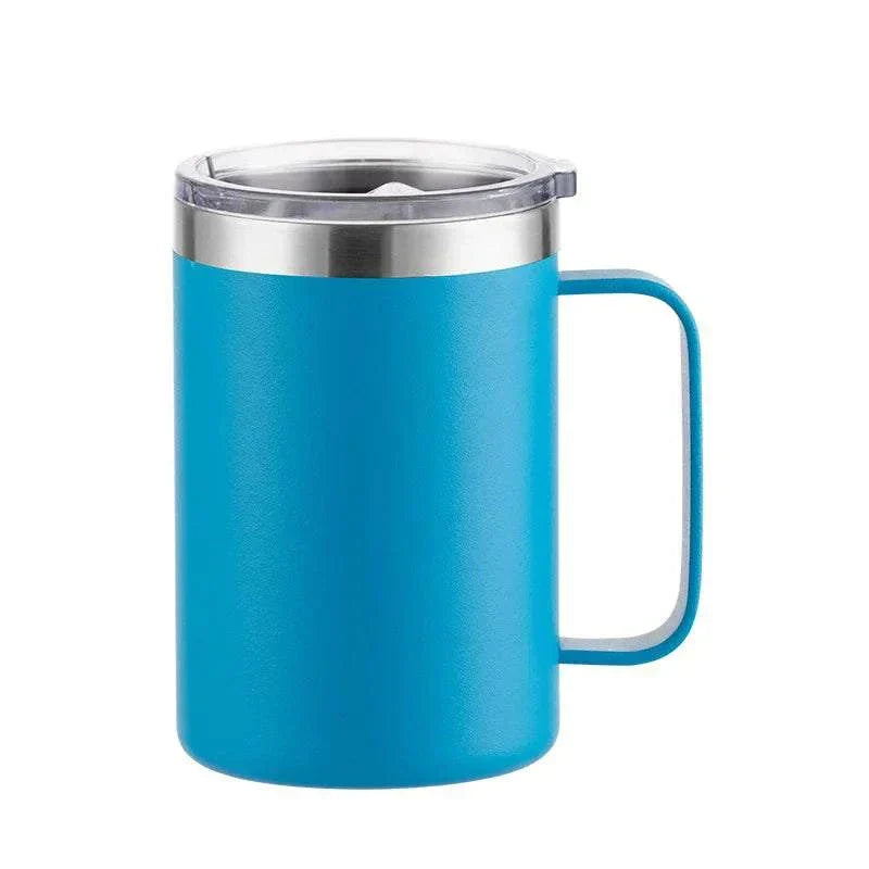 New Double Wall Stainless Steel Coffee Mug 12oz 16oz Tea Cups 350ml 450ml Insulated Thermos Vacuum Mugs