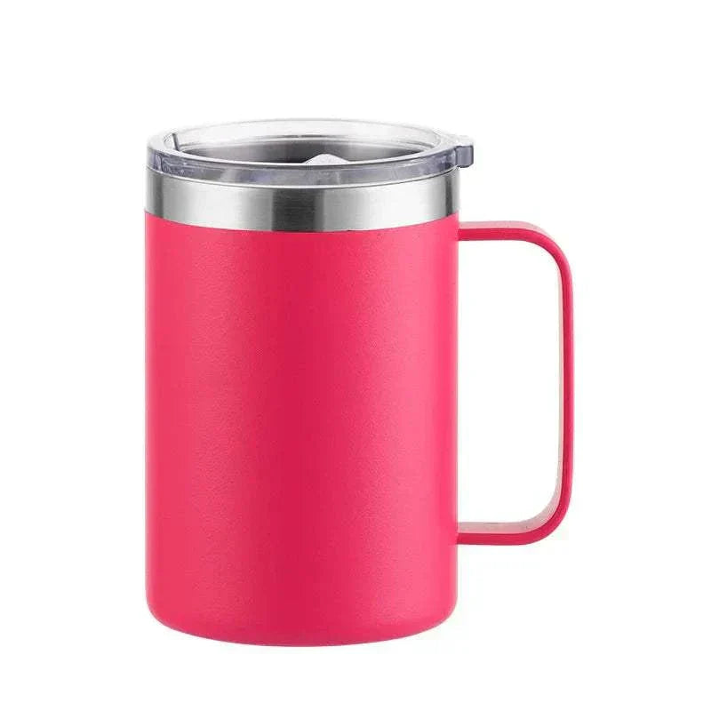 New Double Wall Stainless Steel Coffee Mug 12oz 16oz Tea Cups 350ml 450ml Insulated Thermos Vacuum Mugs