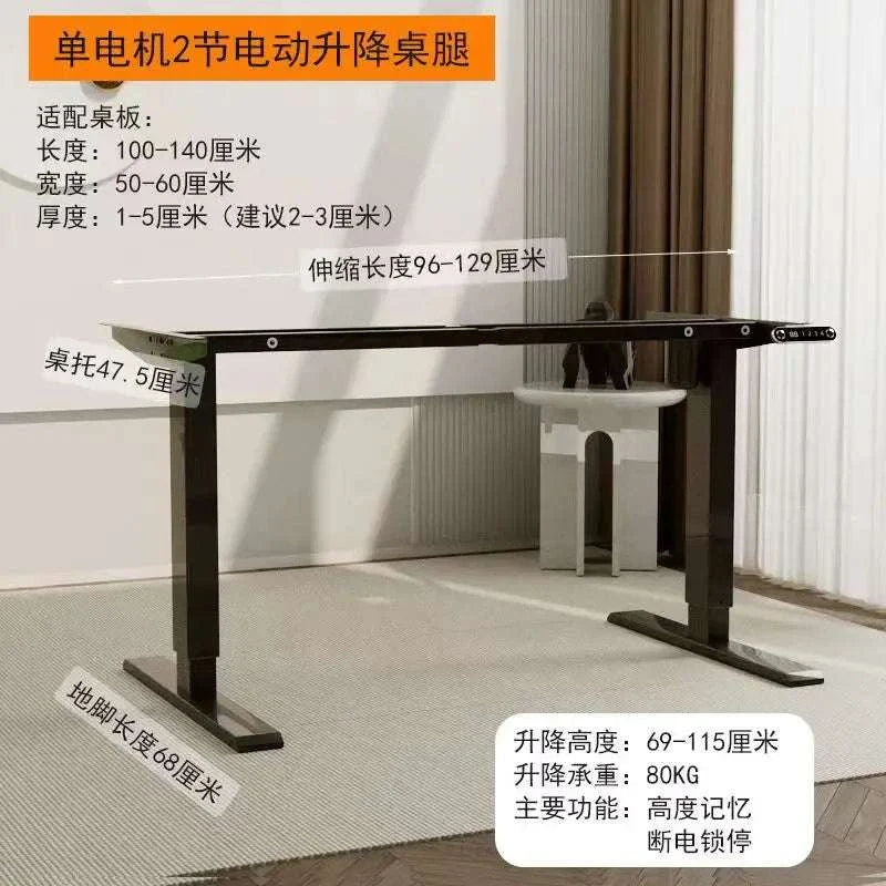 Electric Stand Up Desk Lifting Desk Frame Height Adjustable Standing Desk Ergonomic Memory Control Home Office Sit Stand Desk