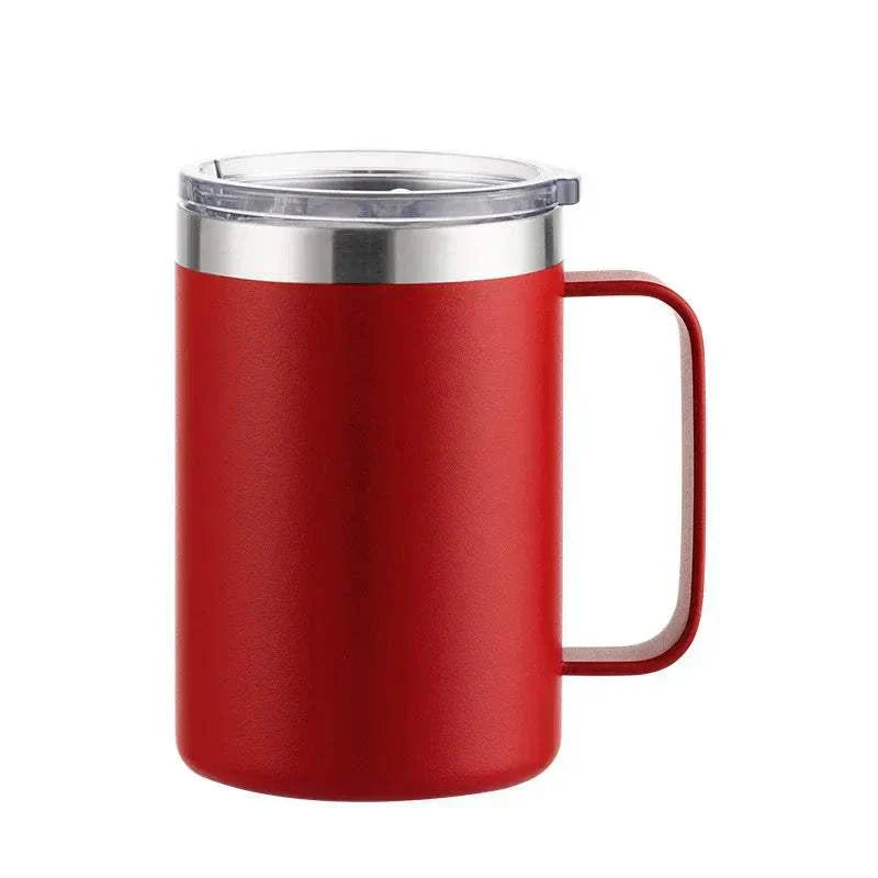 New Double Wall Stainless Steel Coffee Mug 12oz 16oz Tea Cups 350ml 450ml Insulated Thermos Vacuum Mugs