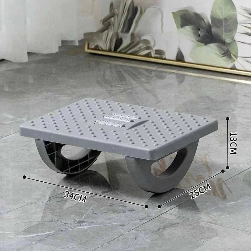 Ergonomic Office Footrest: Relax and Ease Sitting Fatigue with 180° Swivel and Textured Surface