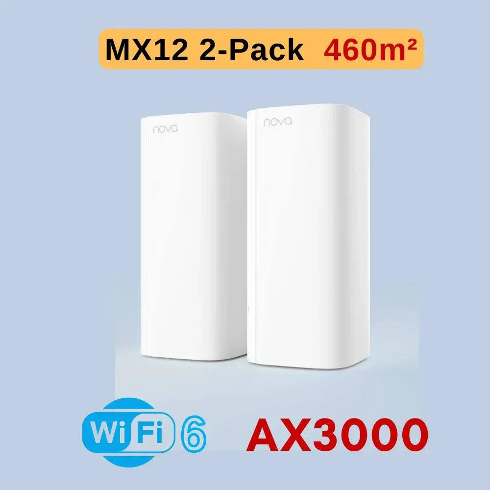 WIFI 6 AX3000 Mesh Router Tenda WiFi Router 2.4G 5Ghz Full Gigabit Router Tenda  AC1200 Mesh system Router WIFI range Extender