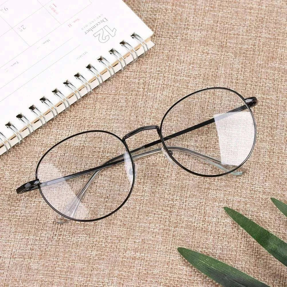Retro Round Frame Anti-blue Radiation Glasses Ultralight Men Women Blue Light Blocking Glasses Eyewear Computer Goggles