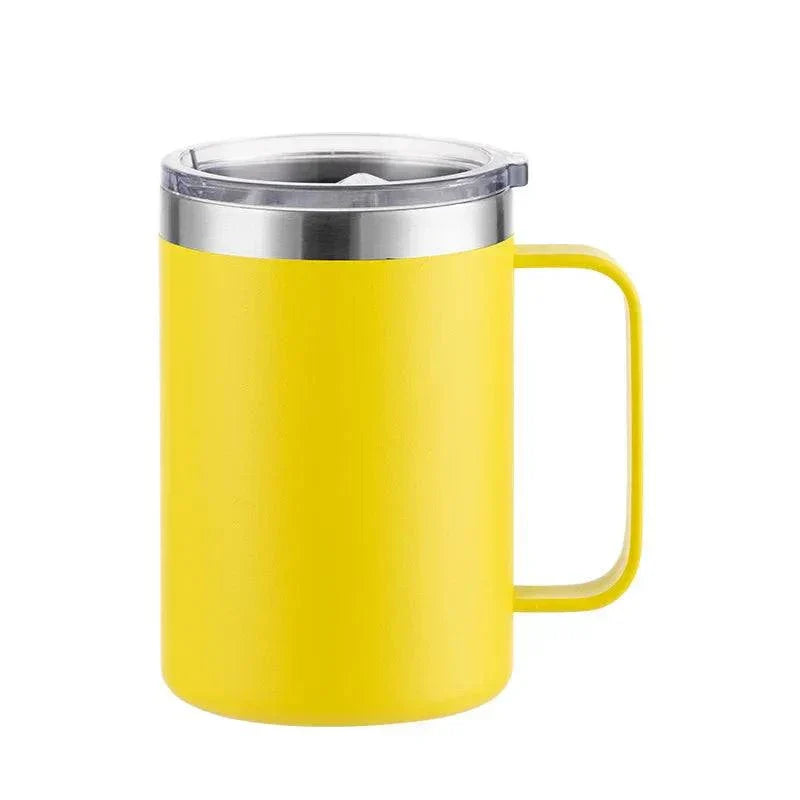 New Double Wall Stainless Steel Coffee Mug 12oz 16oz Tea Cups 350ml 450ml Insulated Thermos Vacuum Mugs