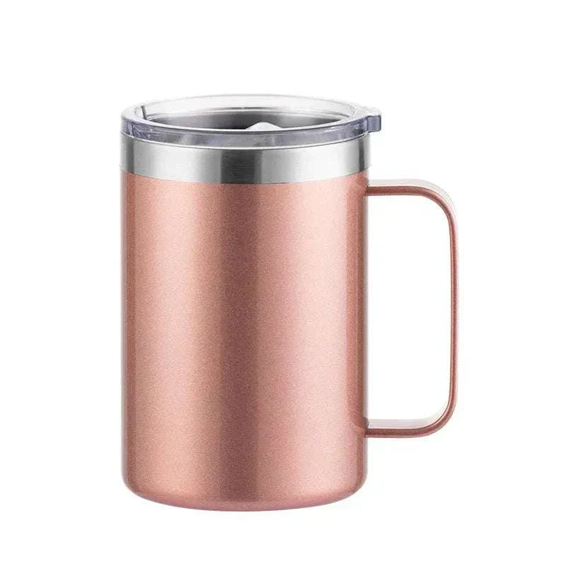 New Double Wall Stainless Steel Coffee Mug 12oz 16oz Tea Cups 350ml 450ml Insulated Thermos Vacuum Mugs