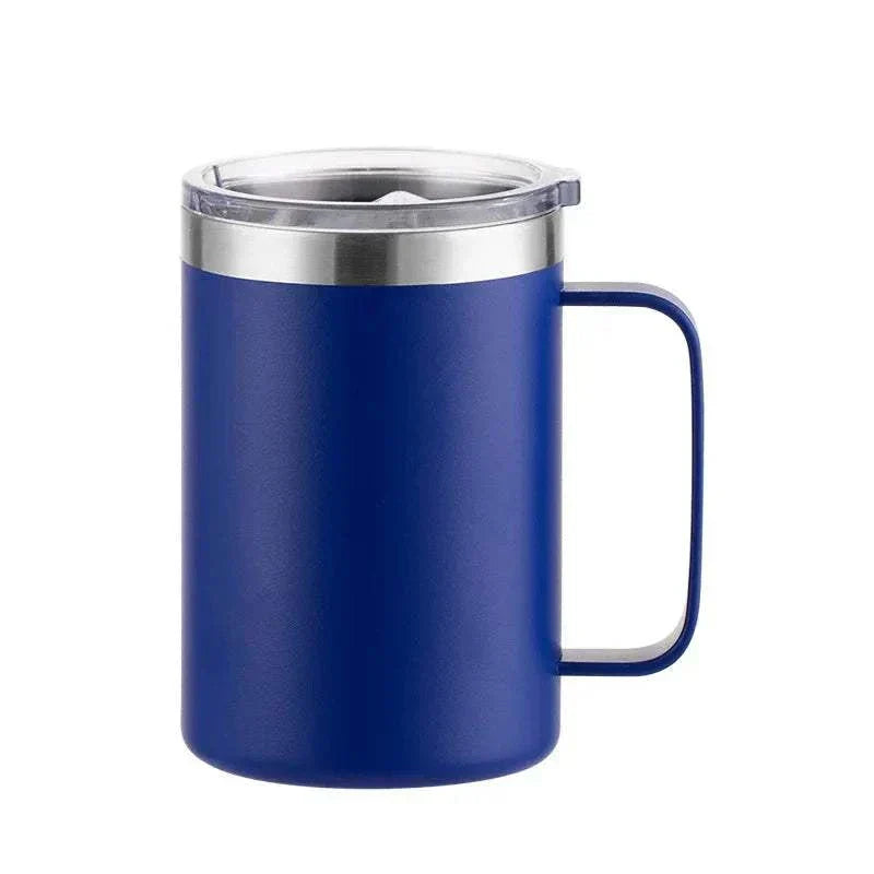 New Double Wall Stainless Steel Coffee Mug 12oz 16oz Tea Cups 350ml 450ml Insulated Thermos Vacuum Mugs