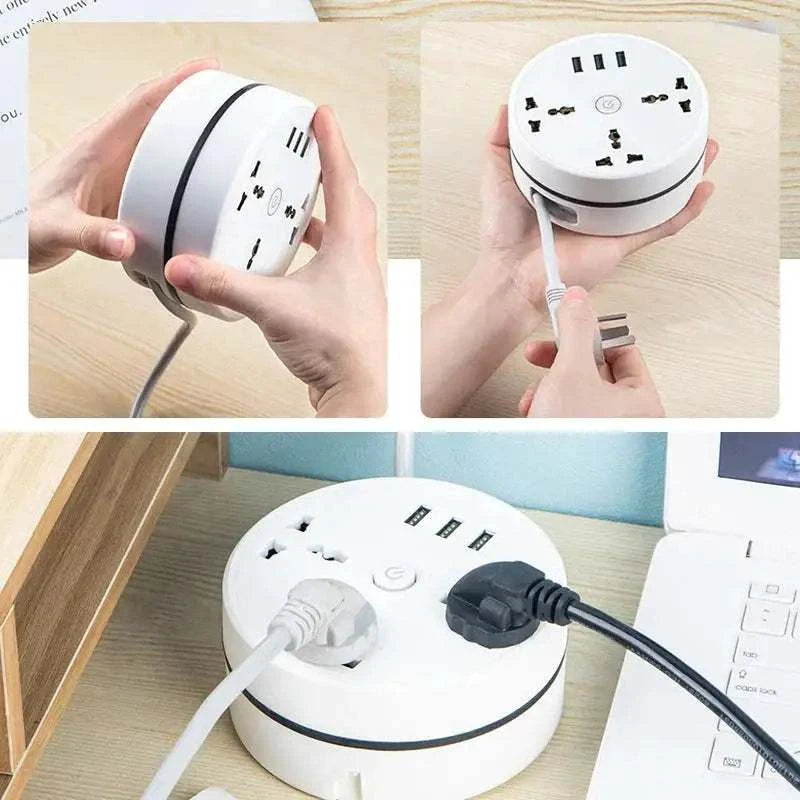 Universal Power Strip Extension Cord