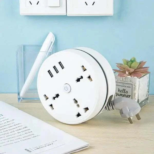 Universal Power Strip Extension Cord